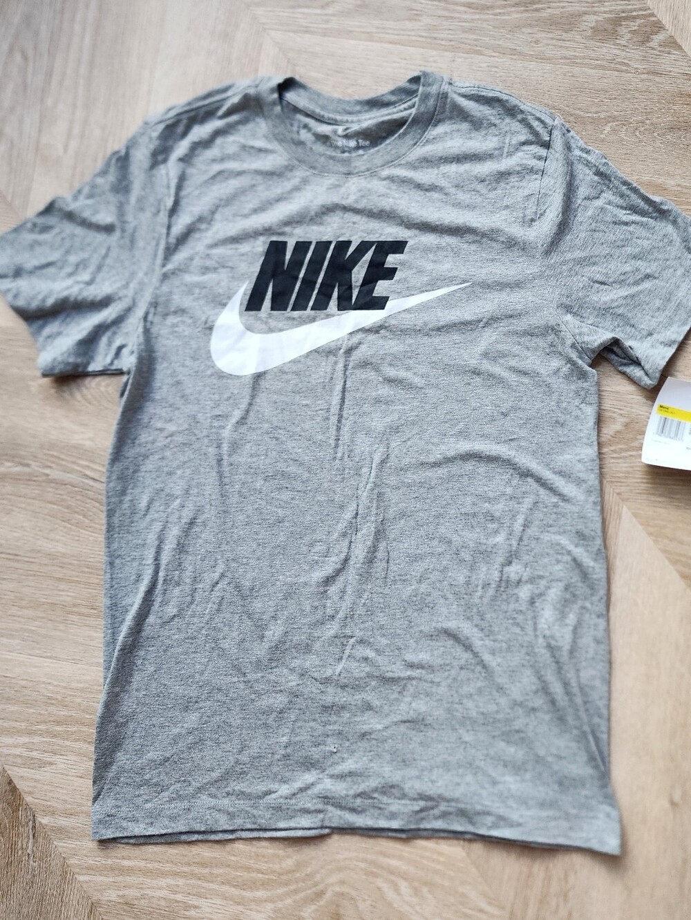NWT Nike Sportswear Men's Icon Futura T-Shirt - Dark Grey Heather